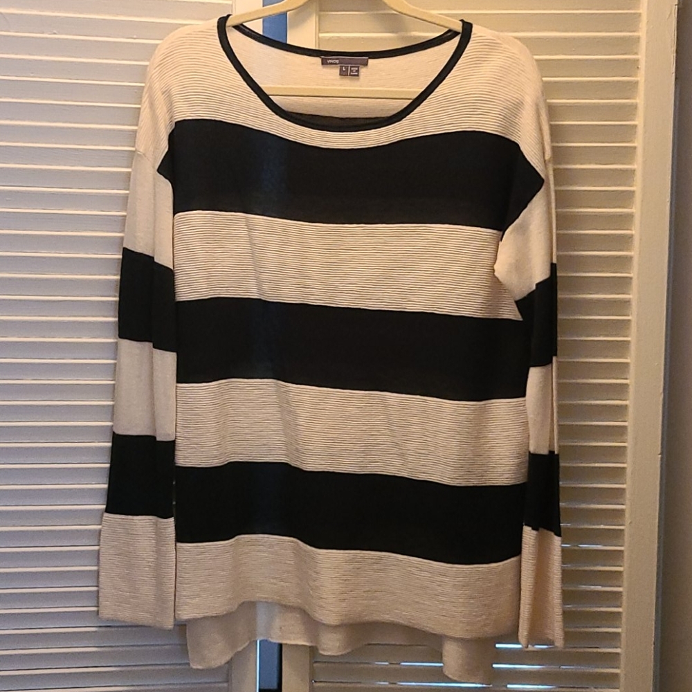 Vince striped sweater